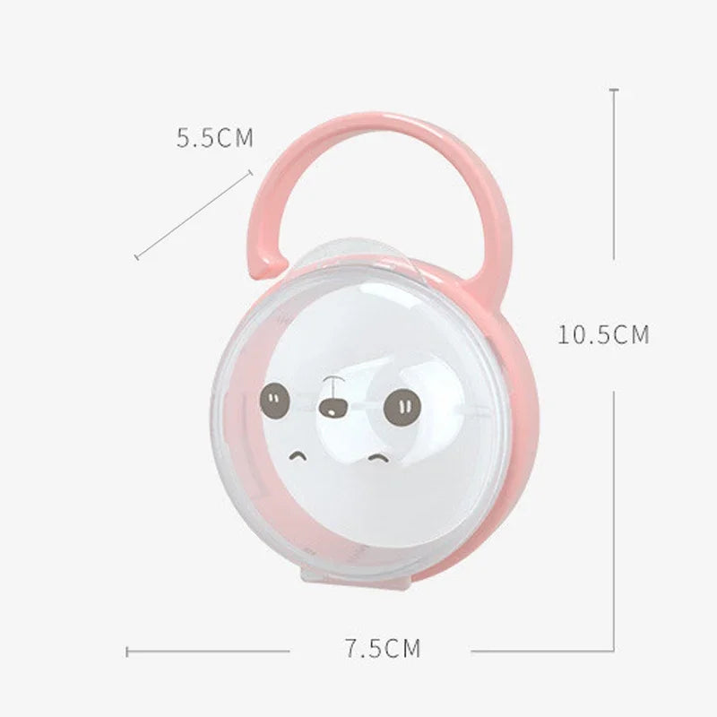 Panda Schnullerbox - BPA-frei & Portabel