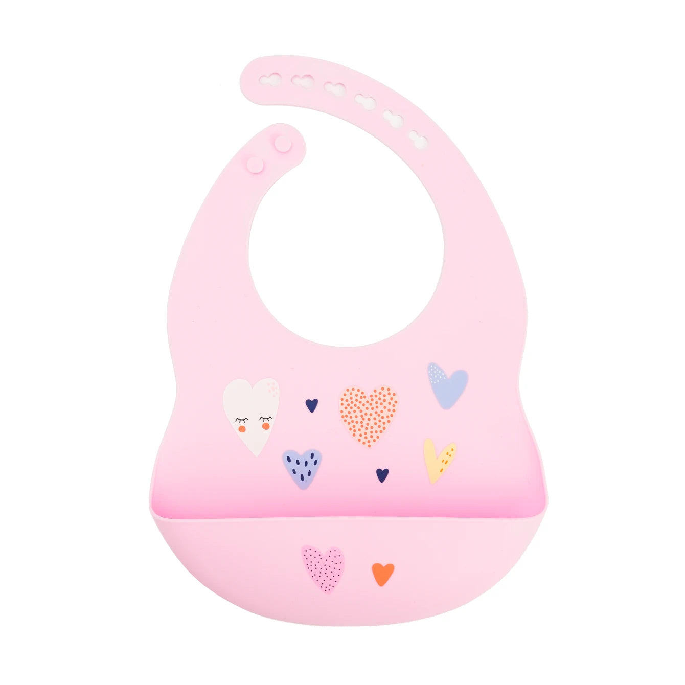 Silikon Babylätzchen mit Krümelfänger BPA-frei