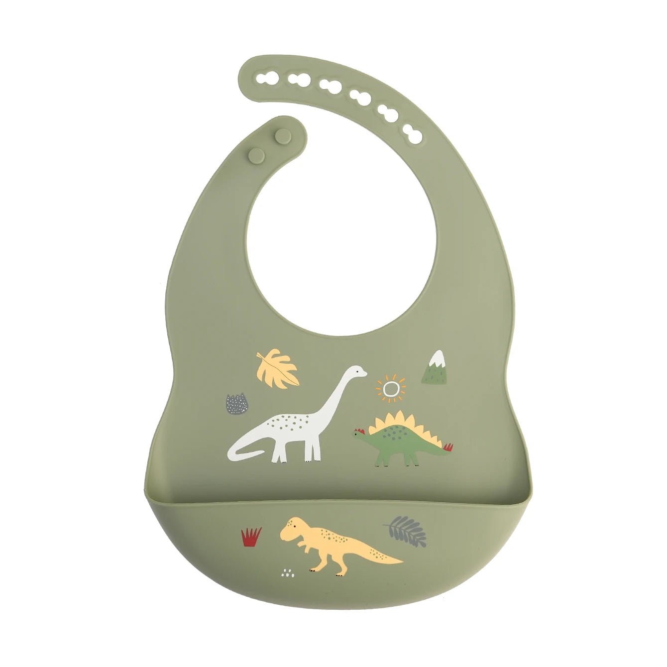 Silikon Babylätzchen mit Krümelfänger BPA-frei