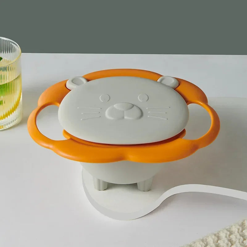Kinder Bären Schüssel - 360° Drehbar & Auslaufsicher