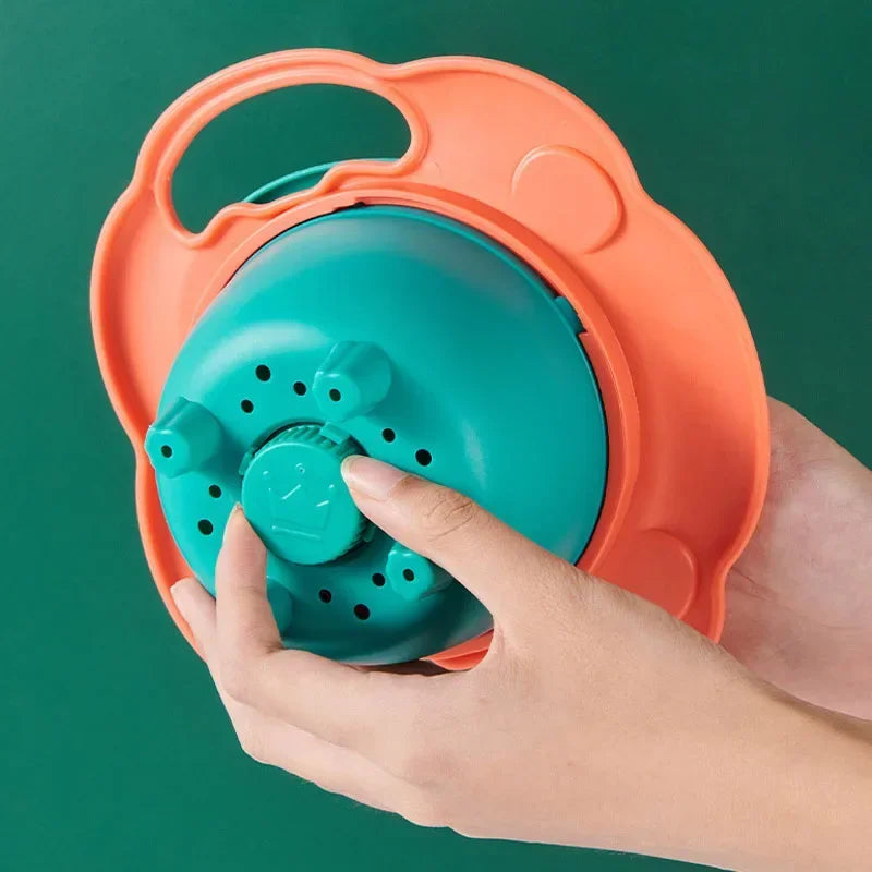 Kinder Bären Schüssel - 360° Drehbar & Auslaufsicher