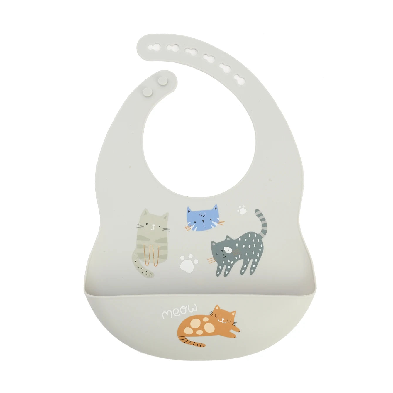 Silikon Babylätzchen mit Krümelfänger BPA-frei