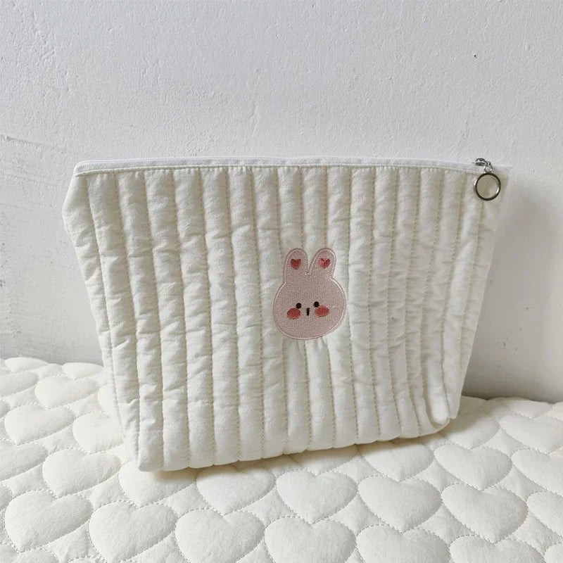 Kleine Windeltasche mit Reißverschluss - Mommy Bag 27x18 cm