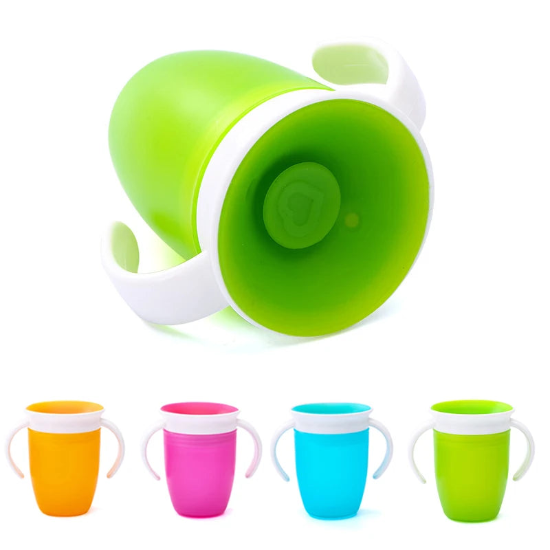 Baby Trinklernbecher mit Drehfunktion & Flip-Deckel