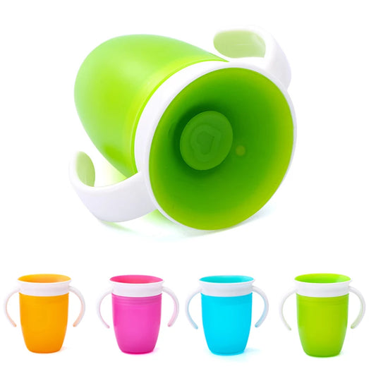 Baby Trinklernbecher mit Drehfunktion & Flip-Deckel