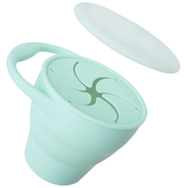 Faltbarer Baby Snackbecher BPA-frei - Nachhaltig & Wiederverwendbar