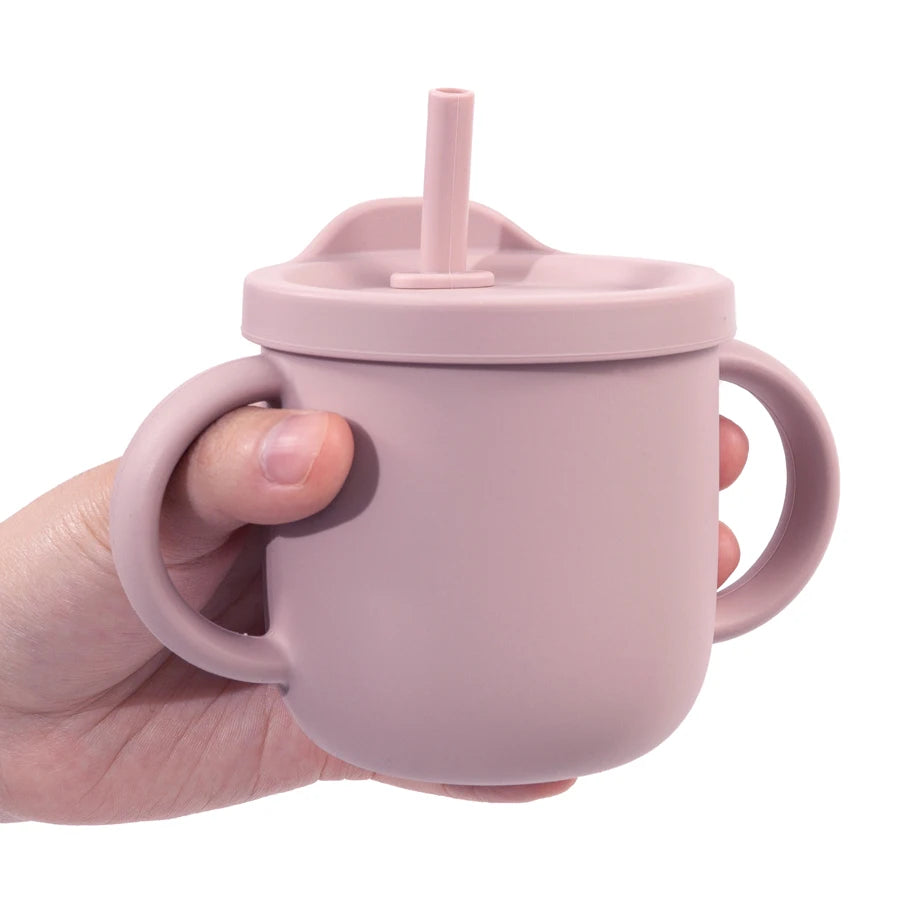 Premium Kinder-Trinkbecher BPA-frei - Auslaufsicher für unterwegs