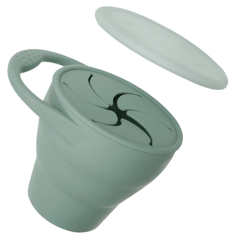 Faltbarer Baby Snackbecher BPA-frei - Nachhaltig & Wiederverwendbar