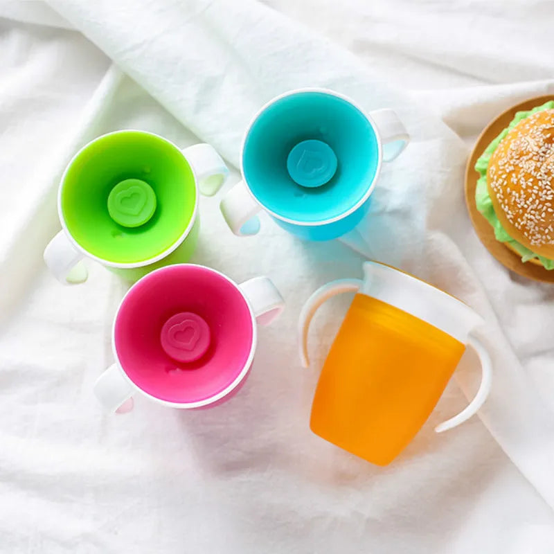 Baby Trinklernbecher mit Drehfunktion & Flip-Deckel