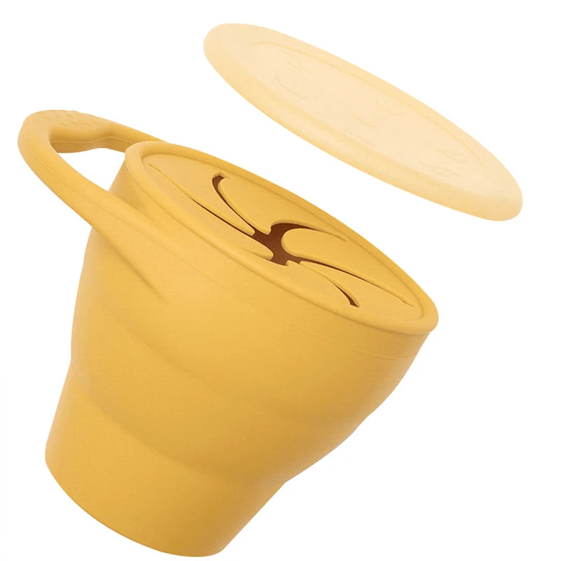 Faltbarer Baby Snackbecher BPA-frei - Nachhaltig & Wiederverwendbar