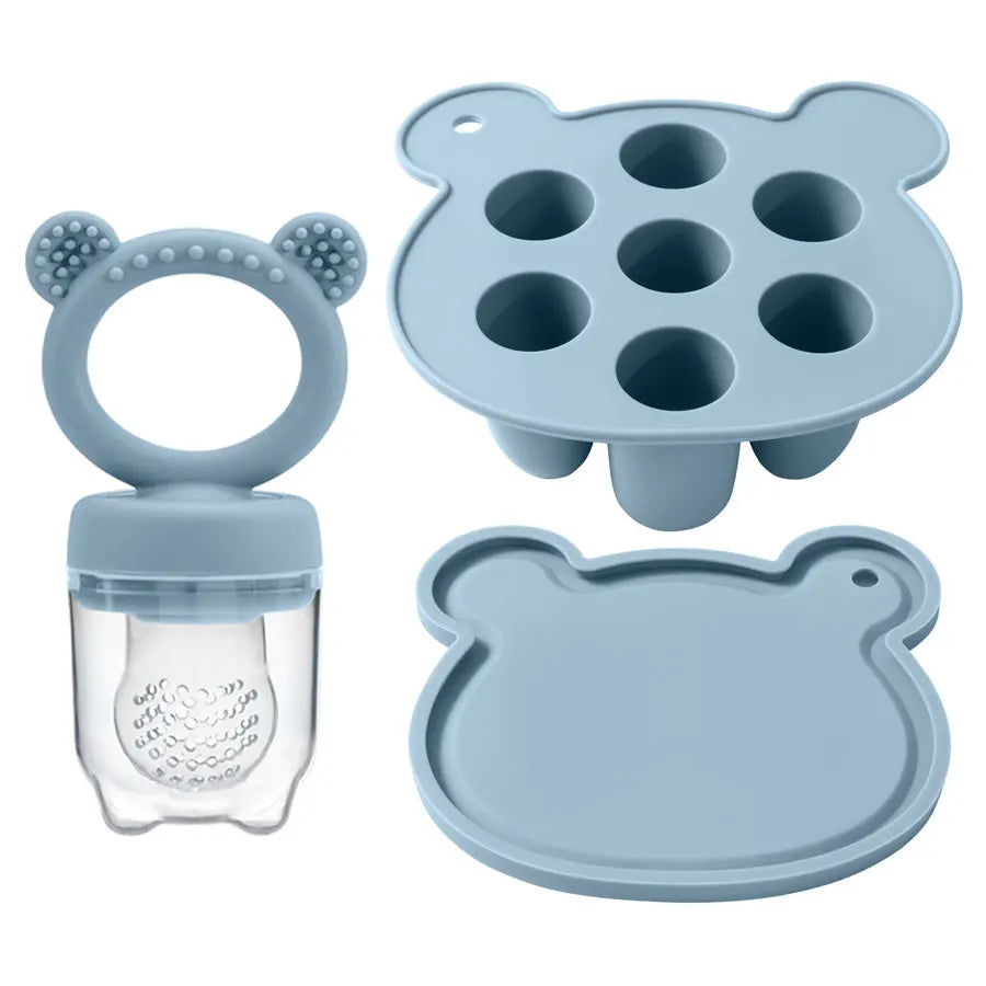 Baby Fruchtschnuller BPA-frei - 2-in-1 Zahnungshilfe & Snackhalter