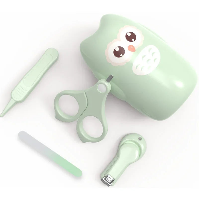 Baby Nagelpflege-Set | Sicherheits-Schere & Pinzette
