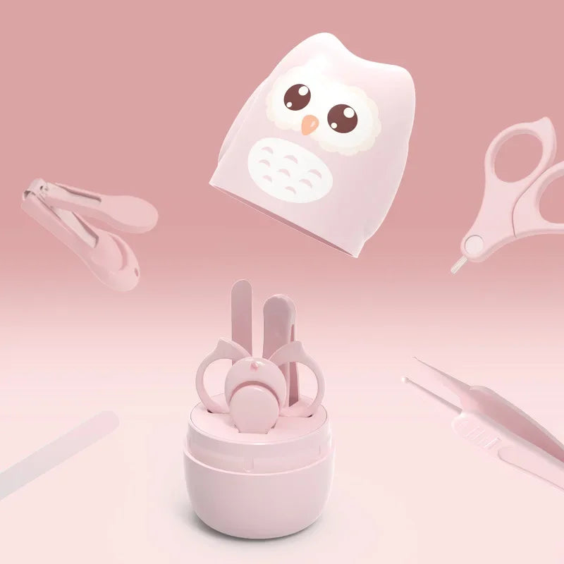 Baby Nagelpflege-Set | Sicherheits-Schere & Pinzette