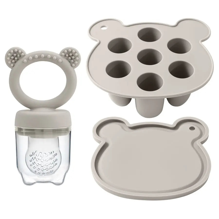 Baby Fruchtschnuller BPA-frei - 2-in-1 Zahnungshilfe & Snackhalter