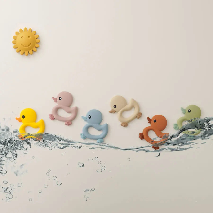 Baby Beißring Silikon BPA-frei - Zahnungshilfe & Spielzeug