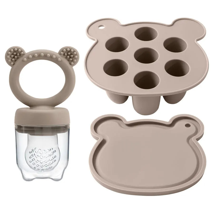 Baby Fruchtschnuller BPA-frei - 2-in-1 Zahnungshilfe & Snackhalter