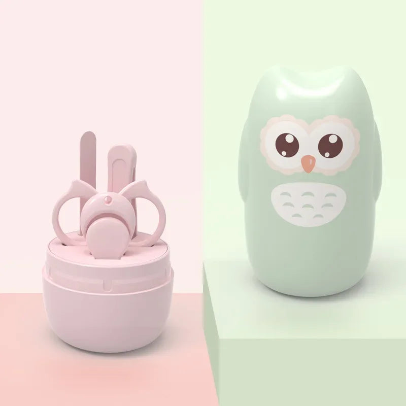 Baby Nagelpflege-Set | Sicherheits-Schere & Pinzette
